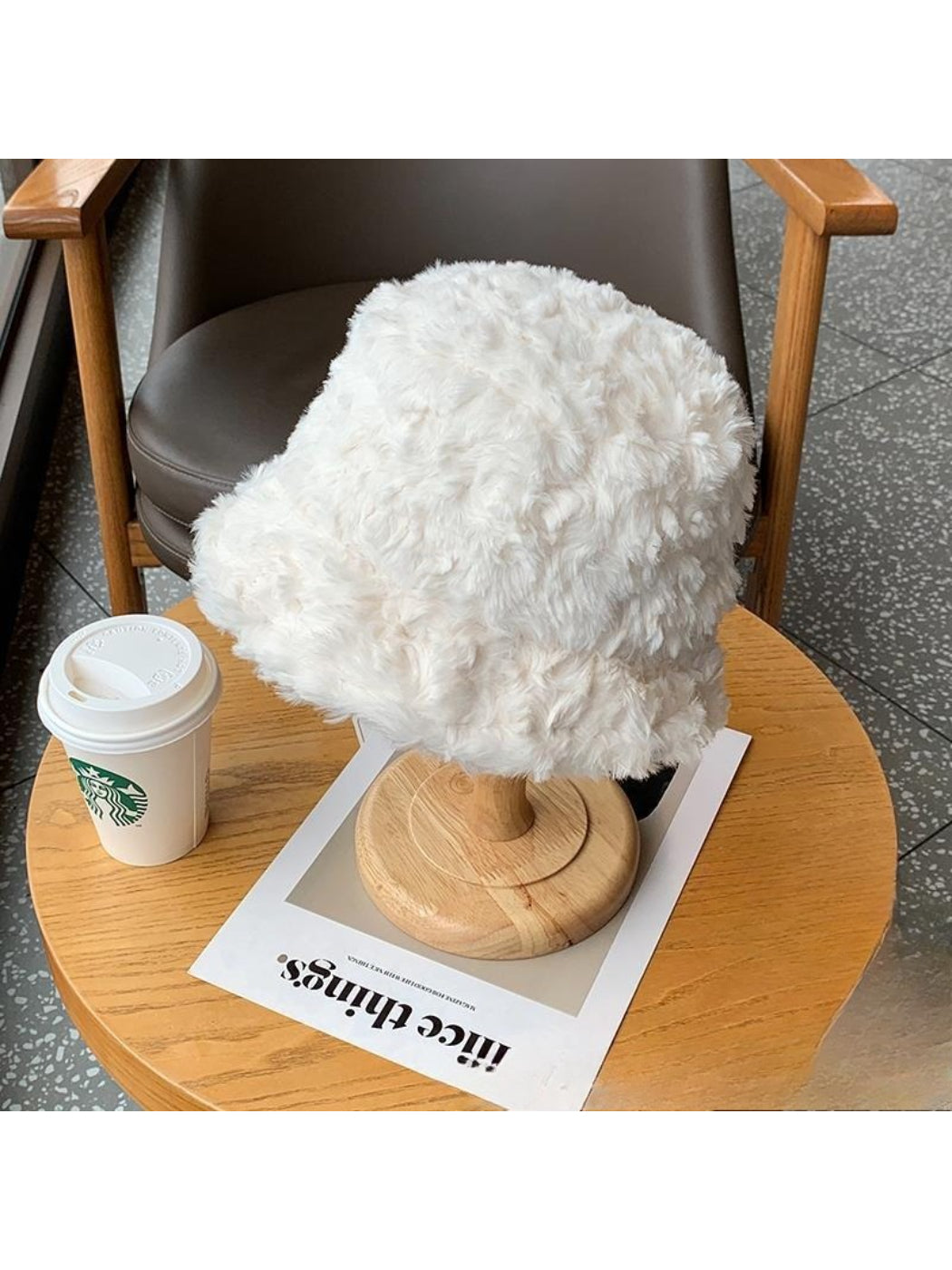 Haila - Soft Fuzzy Winter Bucket Hat