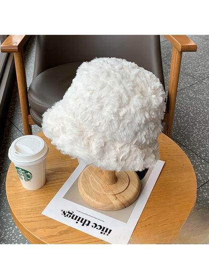 Haila - Soft Fuzzy Winter Bucket Hat