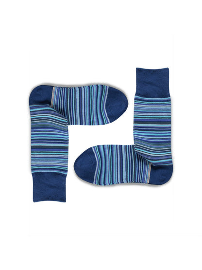 Rufia - Modern Stripe Detail Crew Socks
