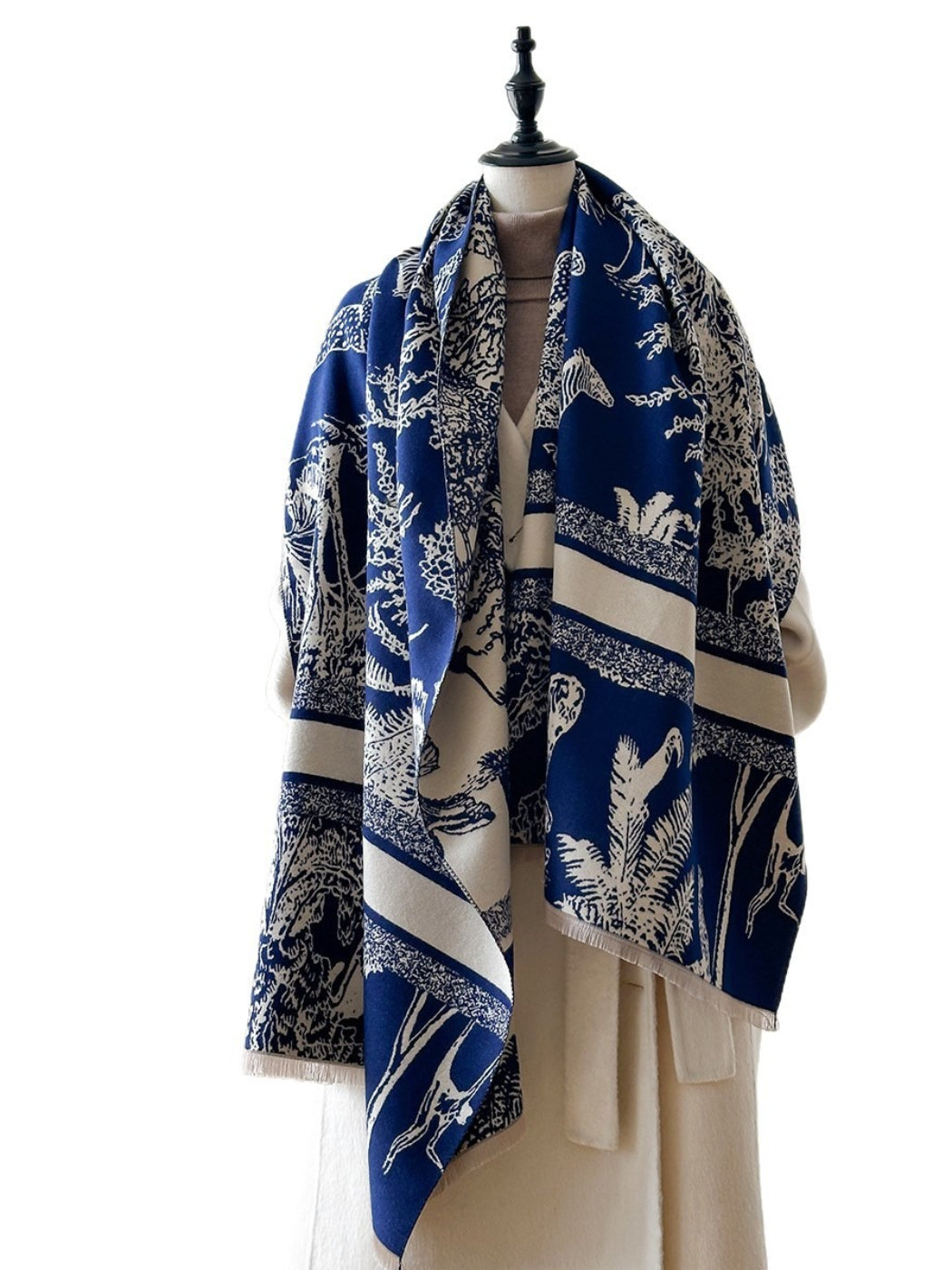 Scarvii – Forest & Fauna Print Scarf & Wrap