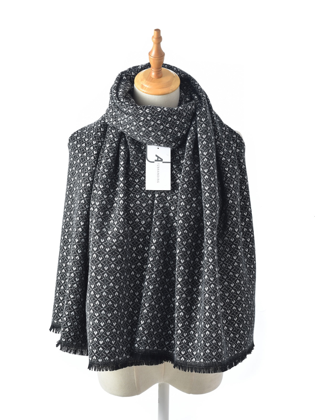 Scarvii – Micro Motif Minimal Scarf