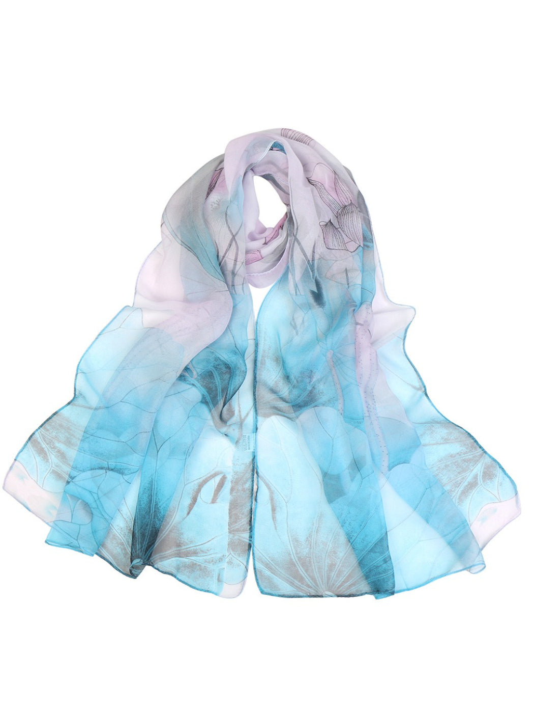 Scarvii - Vintage Floral Layer Scarf