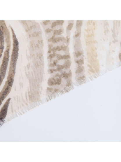 Scarvii - Striped Ripple Pattern Fashion Scarf