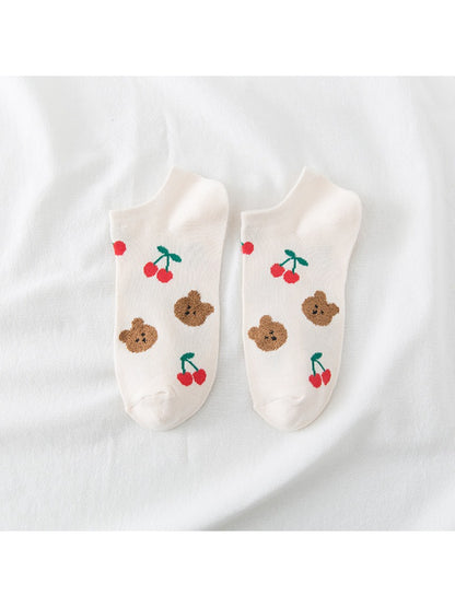 Rufia - Playful Fruit & Bear Ankle Socks product image 9