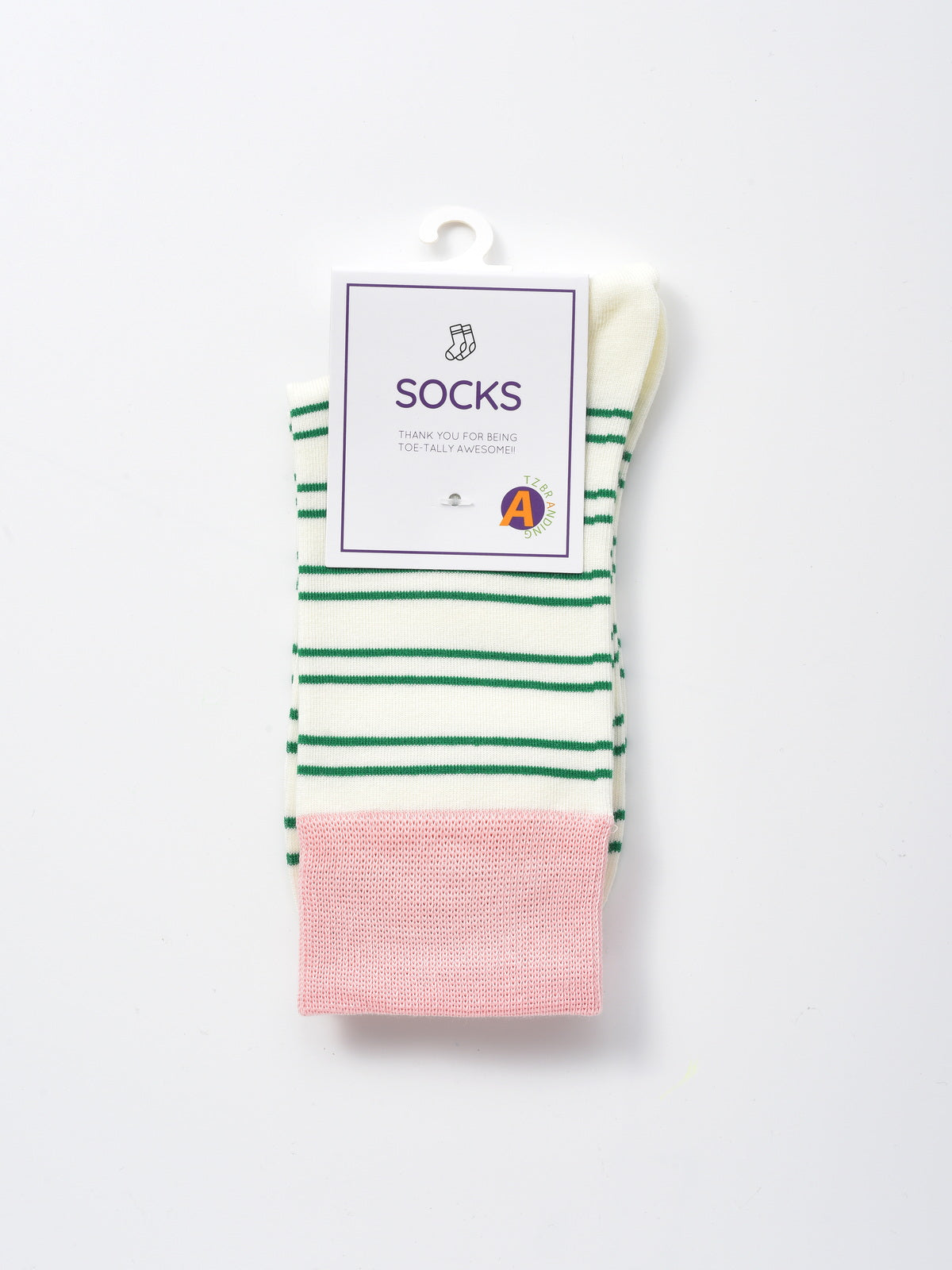 Rufia - Contrast Stripe Mid-Calf Socks