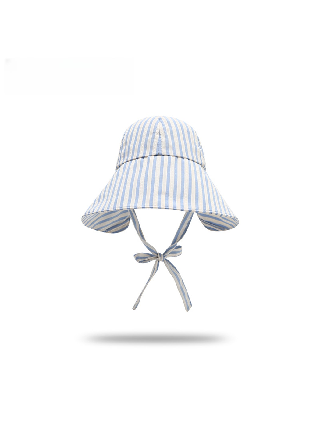 Haila - Striped Wide Brim Bucket Hat