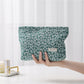 Cosbai - Geometric Print Handheld Makeup Bag