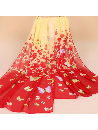 Scarvii - Spring Summer Butterfly Print Scarf