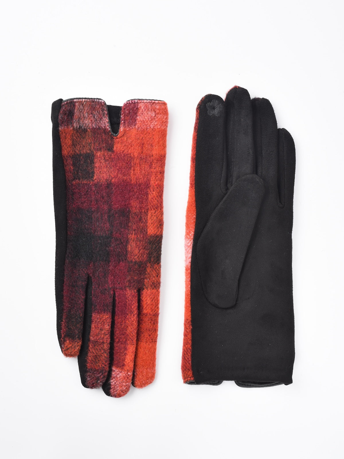 Gloving - Winter Touchscreen Gloves with Plaid Patterns