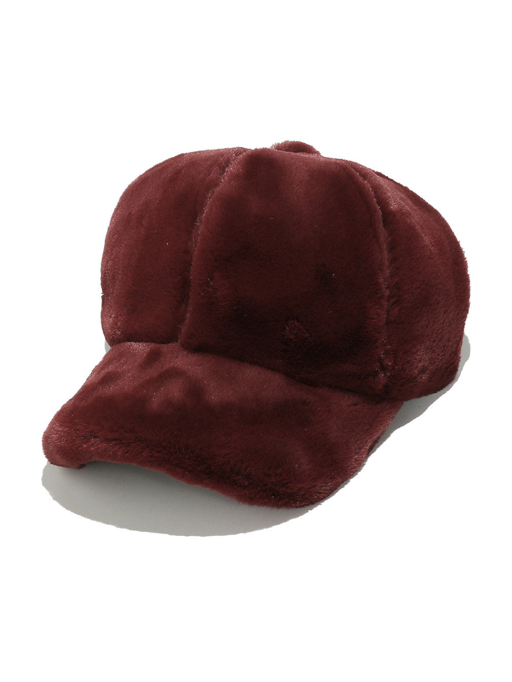 Haila Fuzzy Plush Baseball Cap