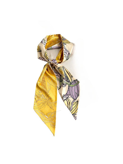Scarvii - French Retro Elegant Floral Long Headband