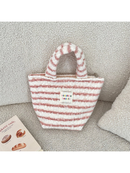 Cosbai - Mini Soft Textured Tote Bag