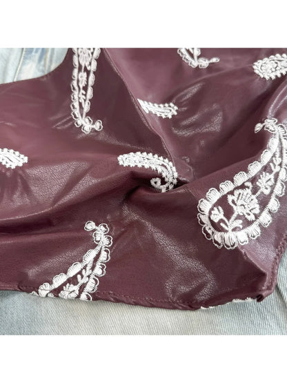 Scarvii - Reversible Paisley Triangle Scarf