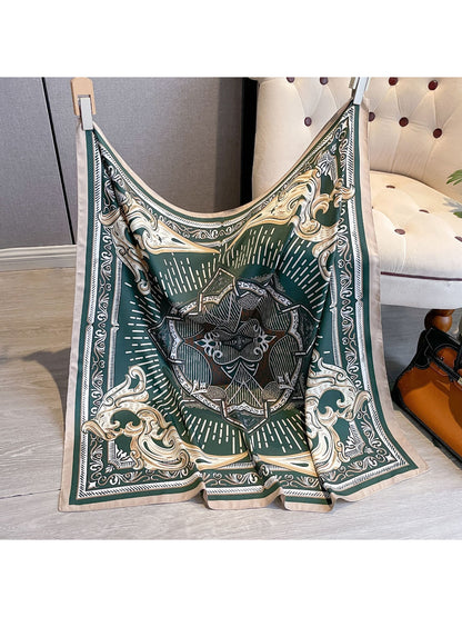Scarvii - Baroque Crest Square Scarf