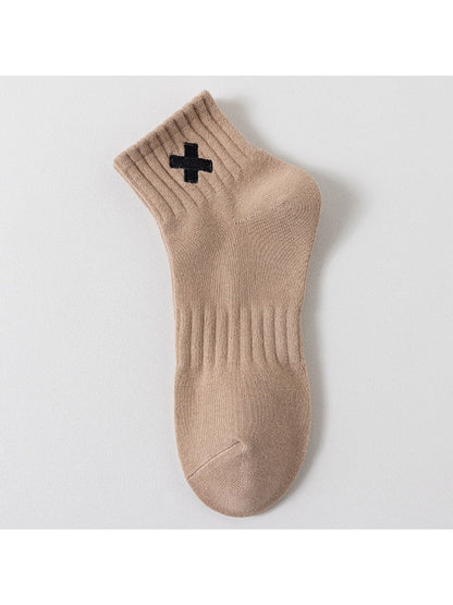 Rufia - Small Plus Symbol Everyday Crew Socks product image 5