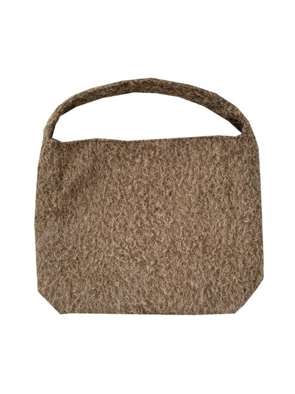 Cosbai – Winter Plush Bucket Bag & Handbag