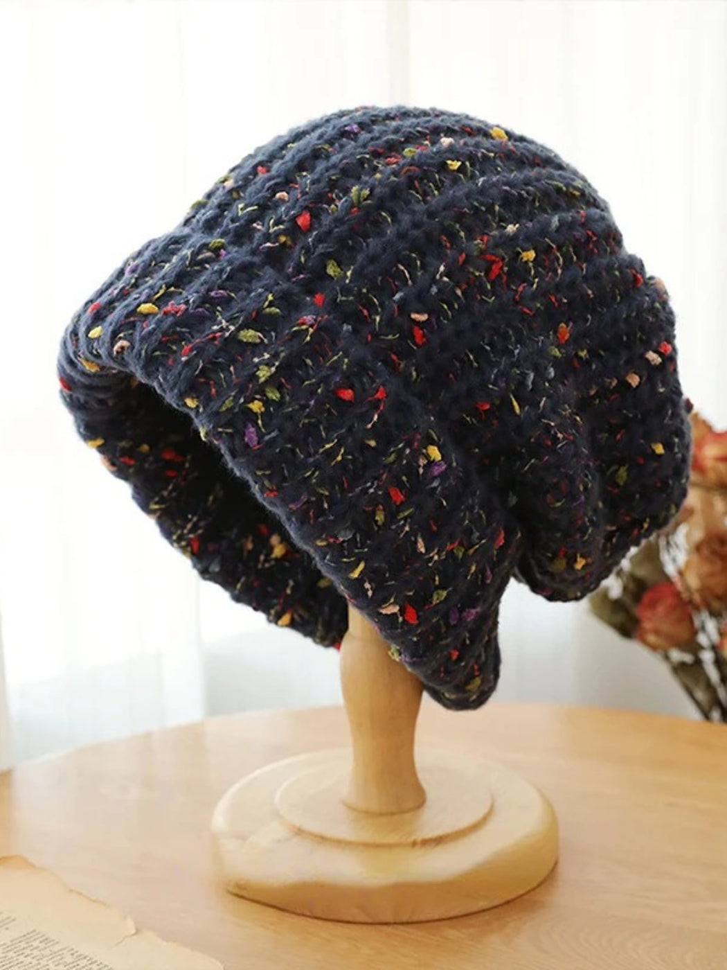 Haila - Knitted Splash Beanie Hat image 15