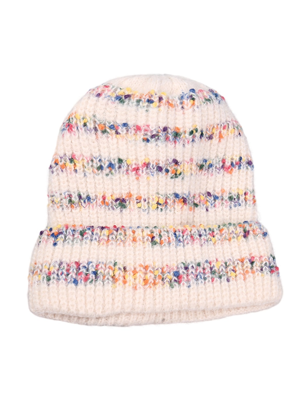 Haila - Sweet Style Round Top Ribbed Knit Beanie