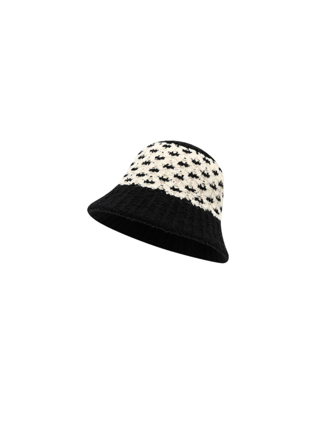 Haila - Color Block Knitted Bucket Hat
