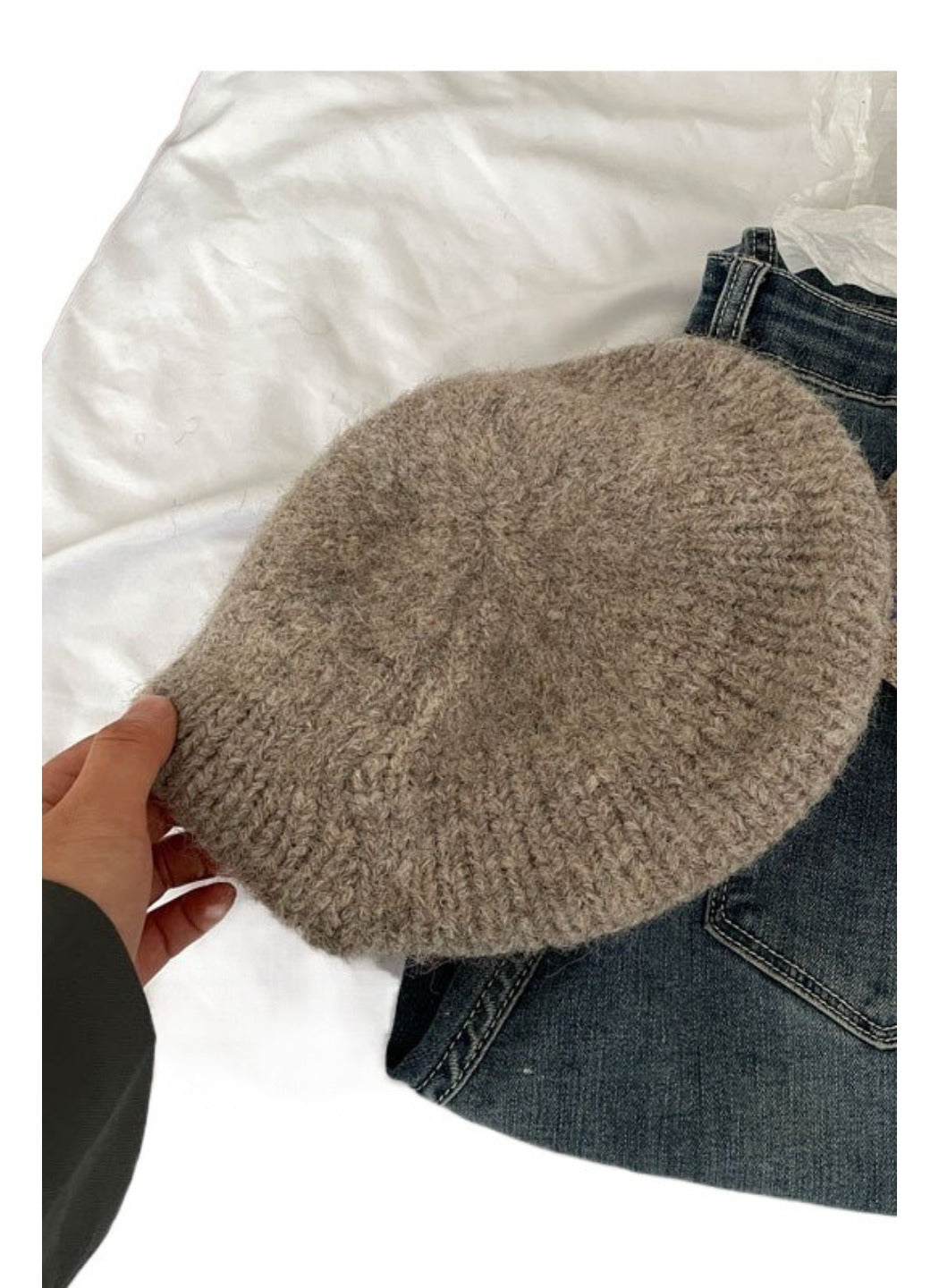 Haila - Soft Knit Rolled Brim Beanie