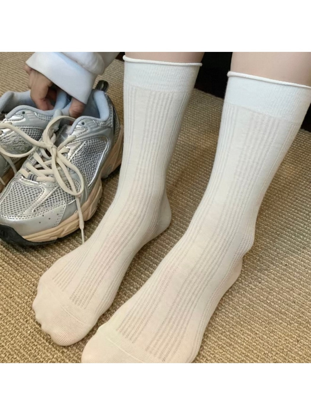 Rufia - Minimal Ribbed Everyday Socks