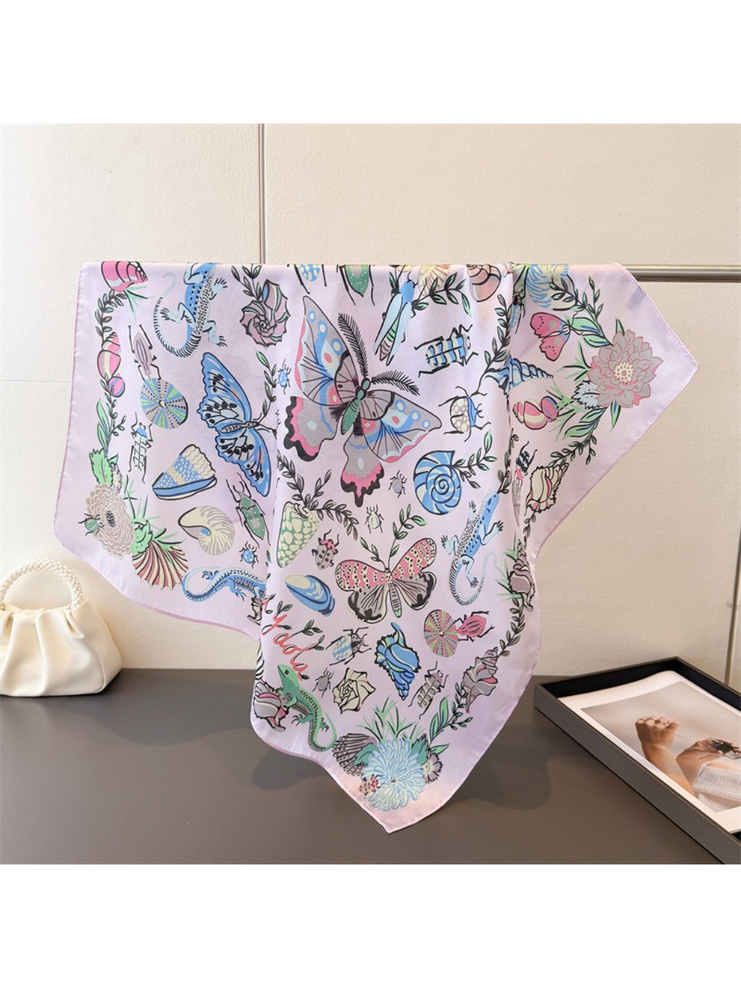 Scarvii - Butterfly Garden Print Scarf