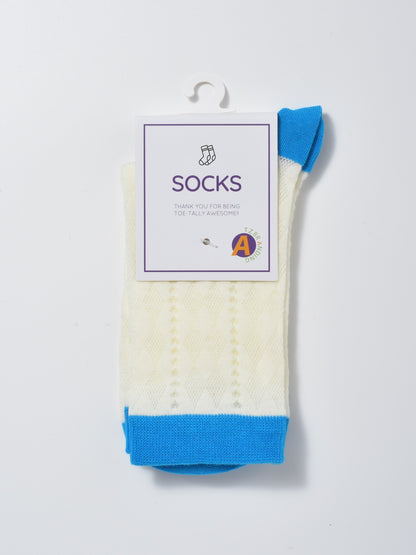 Rufia - Summer Colorful Mesh Crew Socks