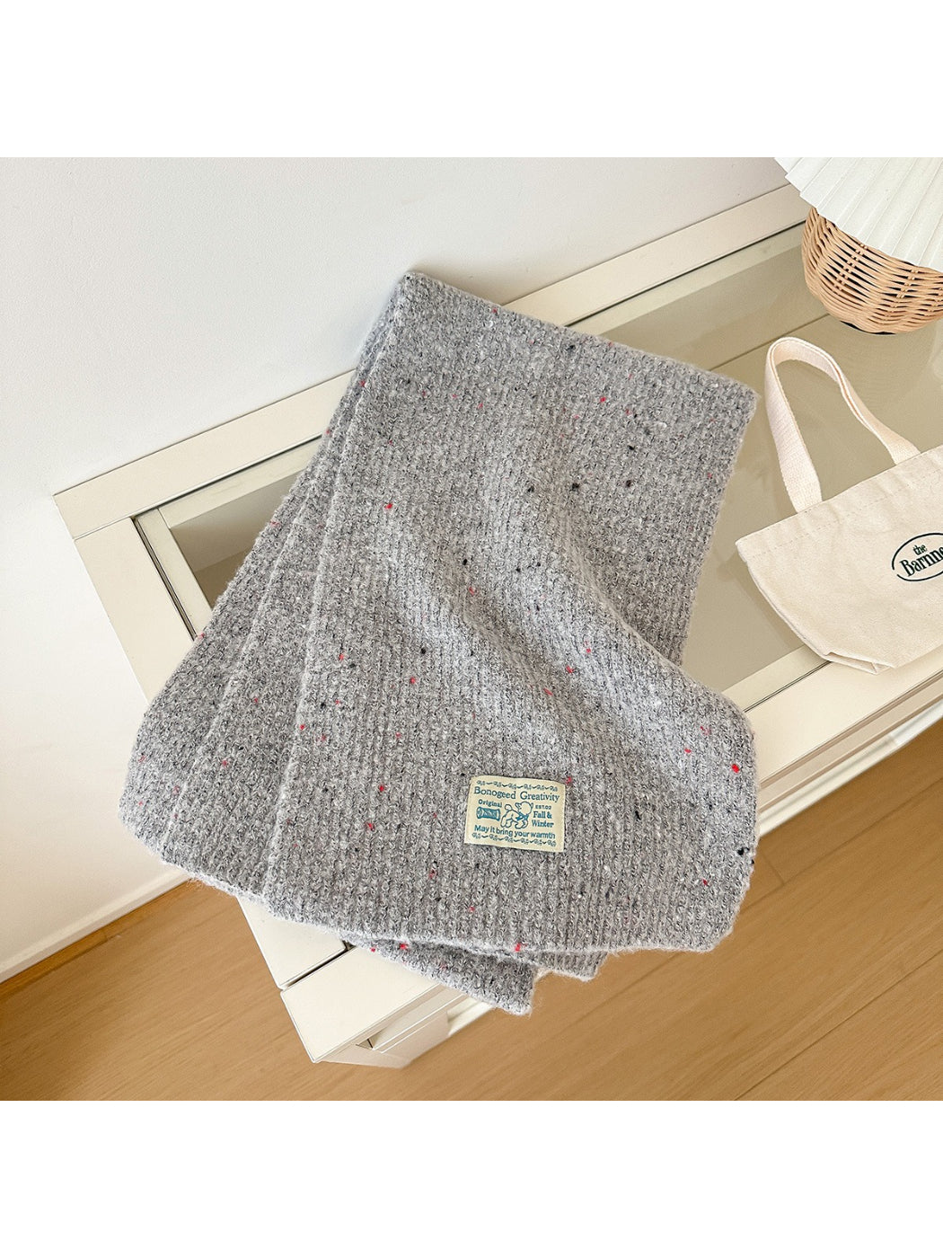 Scarvii – Speckled Knit Scarf