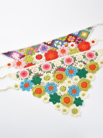 Scarvii - Floral Woven Flower Hairband image 1
