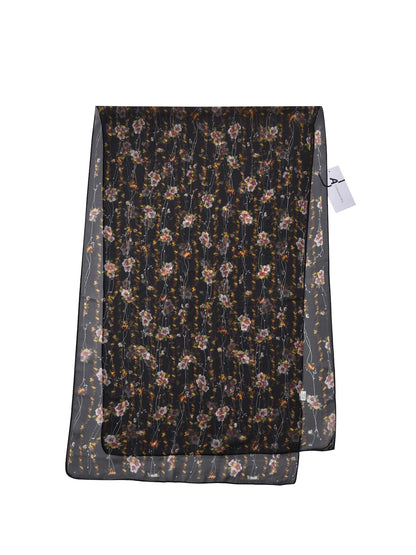 Scarvii - Vines Flower Print Scarf - Cool & Soft
