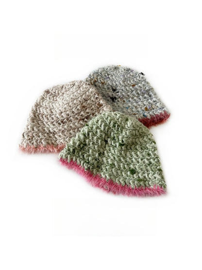 Haila - Women's Cute Knitted Bucket Hat