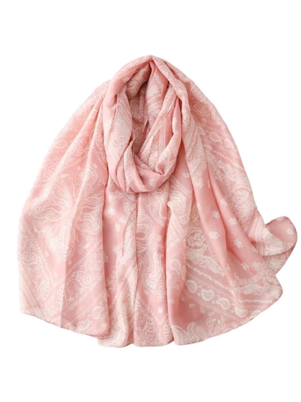 Scarvii - Paisley Patchwork Lightweight Wrap Scarf