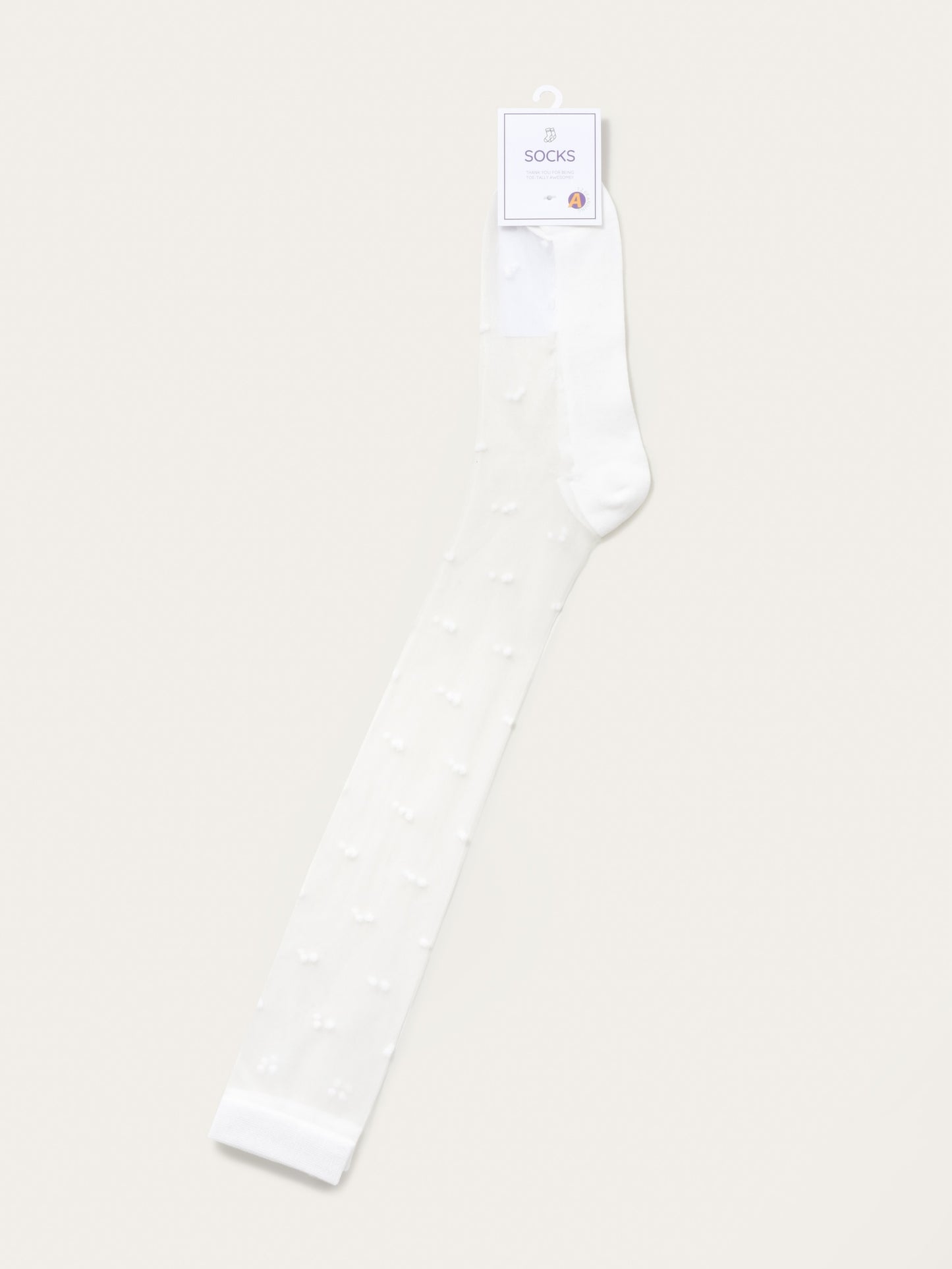 Rufia - Sheer Polka Mid Calf Socks