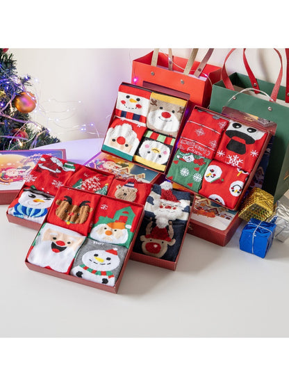 Rufia - Christmas Socks Gift Box Set - Cute & Festive