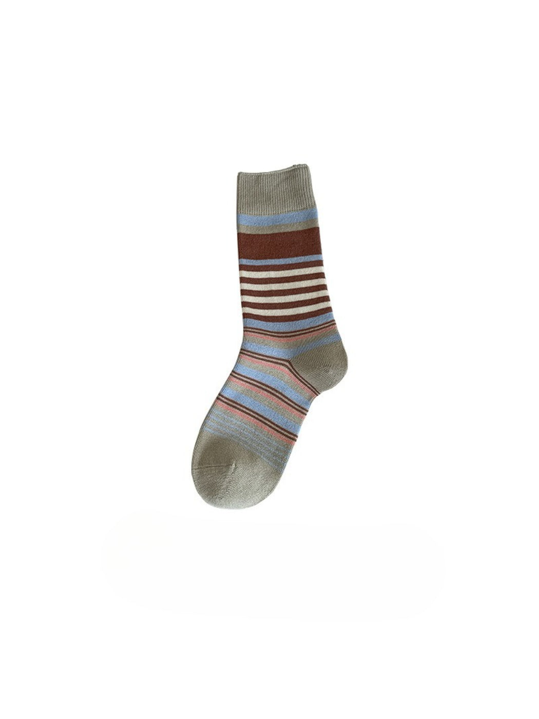 Rufia - Retro Multistripe Crew Socks