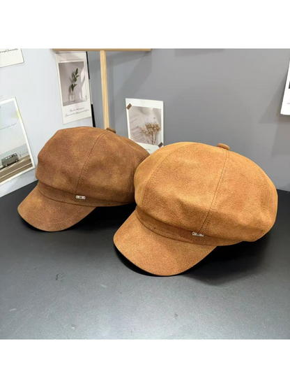Haila - Vintage British‑Style Beret Hat