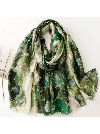 Scarvii - Modern Abstract Speckle Pattern Scarf