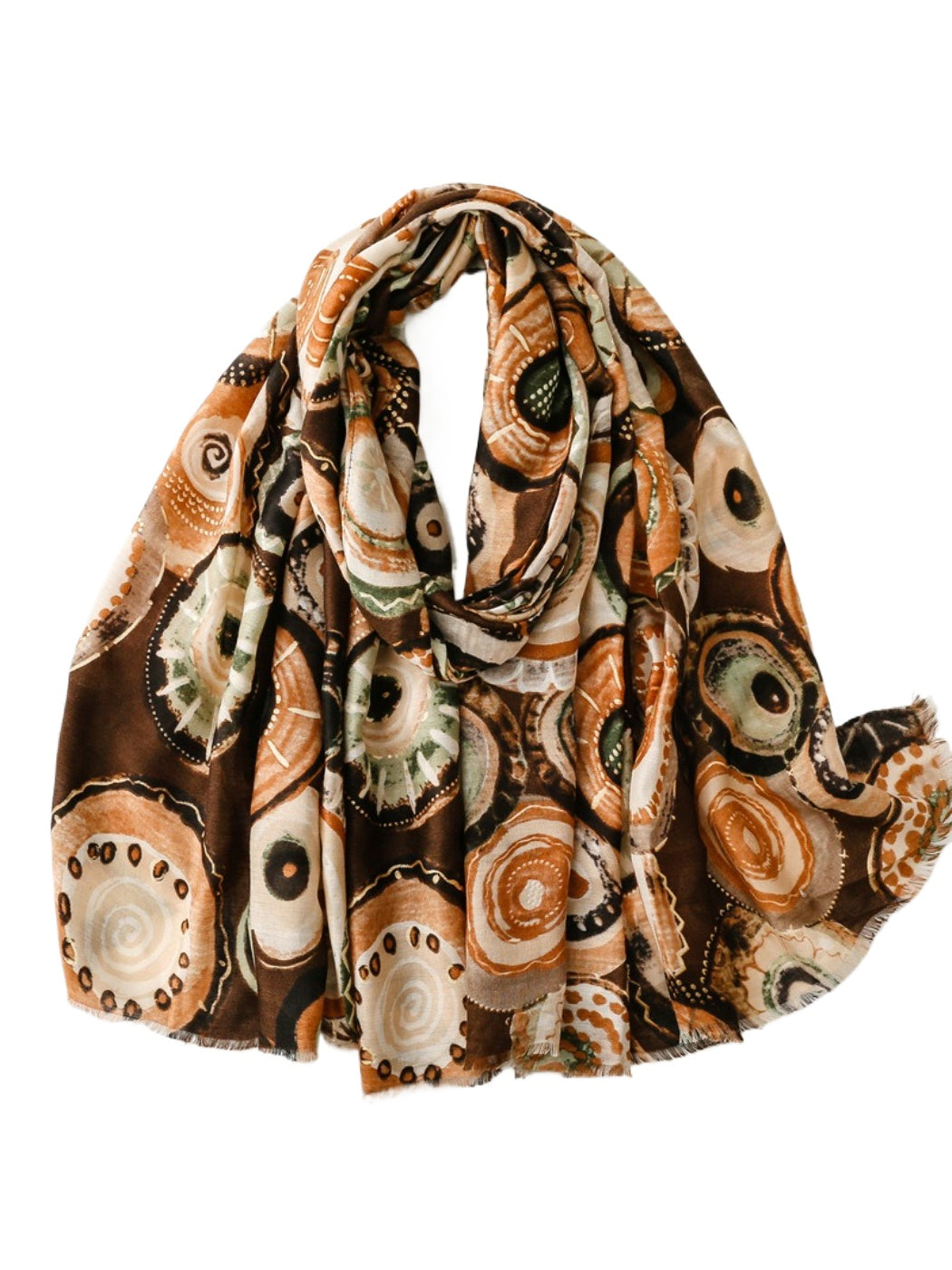 Scarvii - Soft Graphic Pattern Spring Summer Scarf