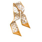 Scarvii - Yellow Floral Neck Scarf - Cheerful & Pretty