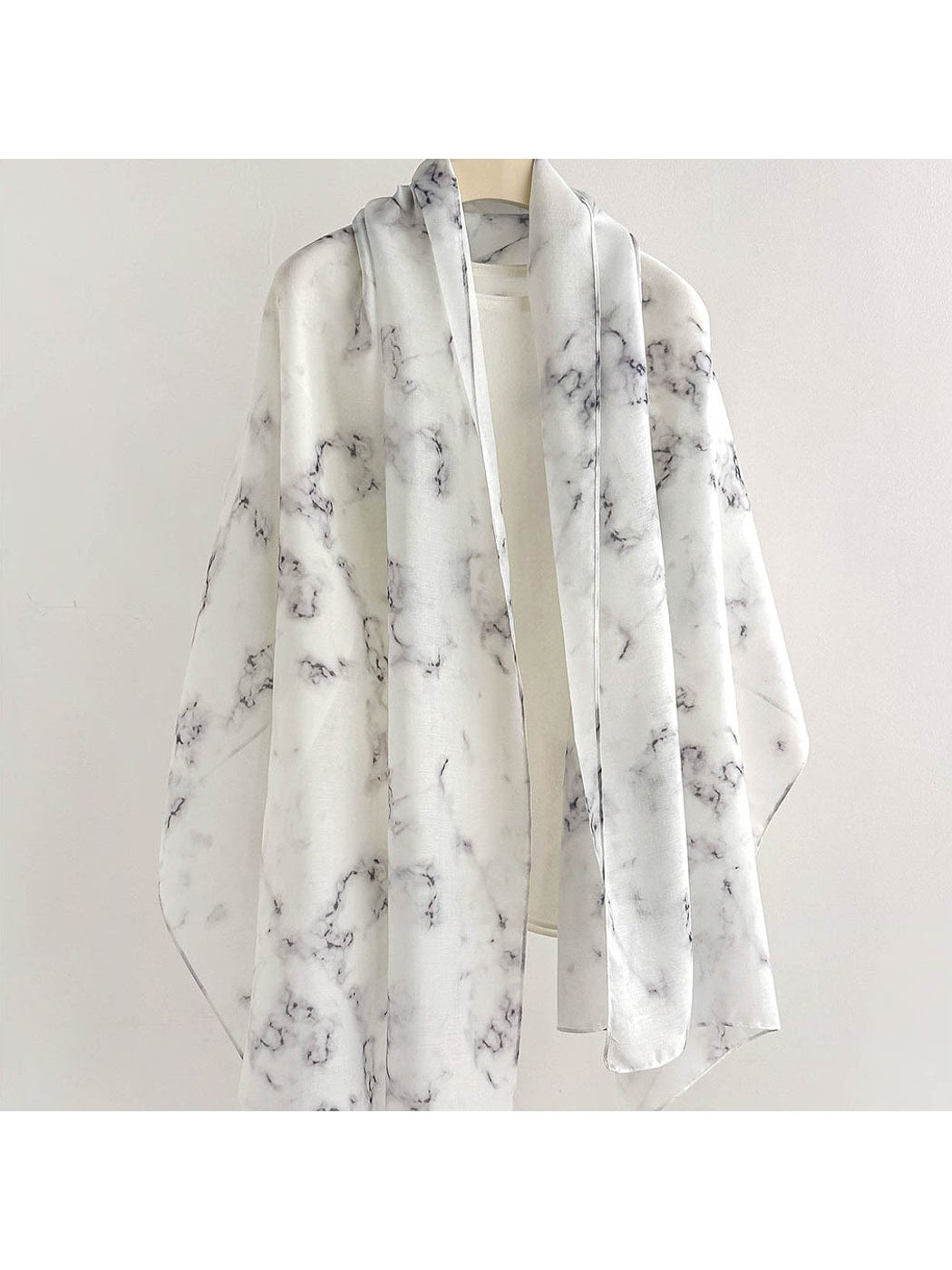 Scarvii - Fashion Ink Print Summer Wrap Scarf