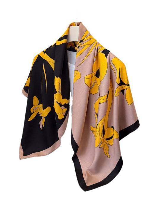 Scarvii - Vintage Floral Square Scarf