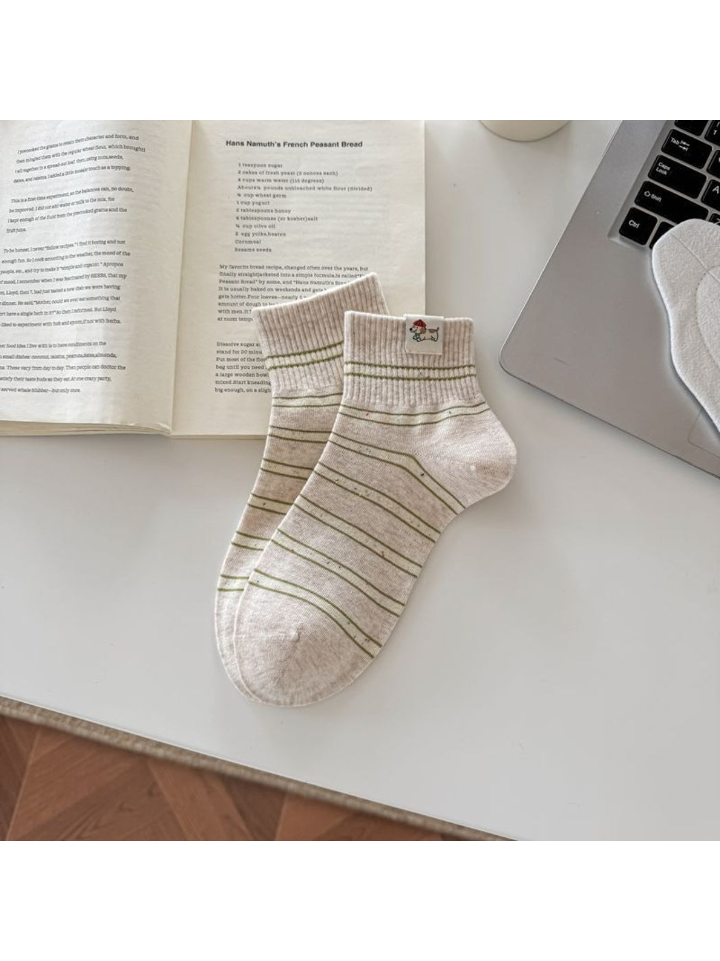 Rufia - Speckled Stripe Ankle Socks product image 5