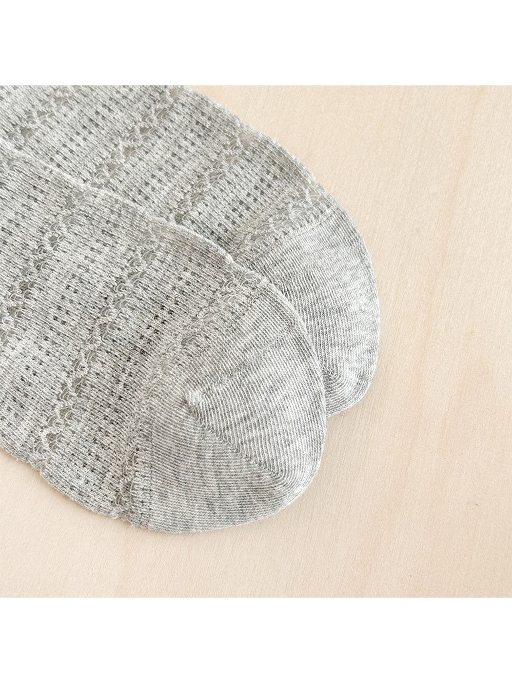 Rufia - Double Bow Detail Openwork Crew Socks
