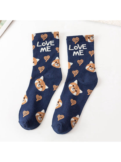 Rufia - Love Me Animal Crew Socks product image 6