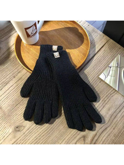 Gloving - Minimal Plain Knit Everyday Winter Gloves