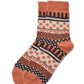 Rufia - 5 Pairs Bohemian Wool-Blend Socks Set