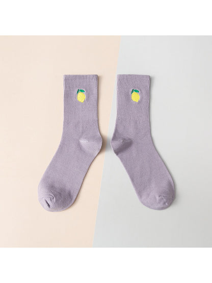 Rufia - Fruit Embroidery Crew Socks product image 5