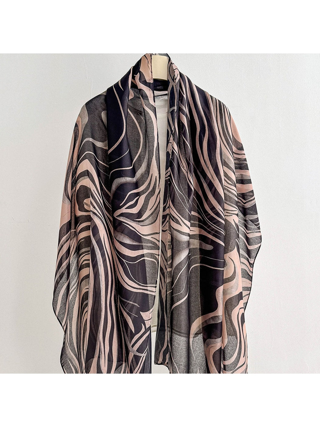 Scarvii - Bohemian Floral Print Summer Wrap Scarf