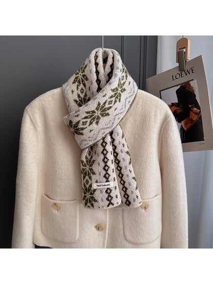 Scarvii - Nordic Pattern Winter Scarf