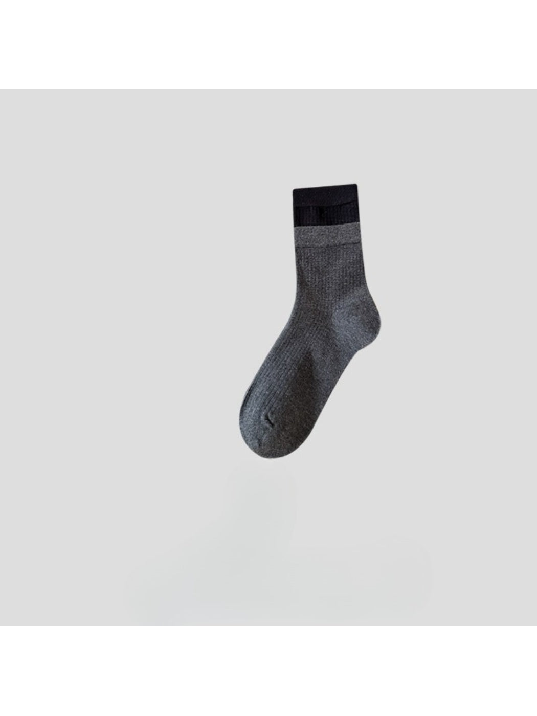 Rufia - Color Block Knit Crew Socks